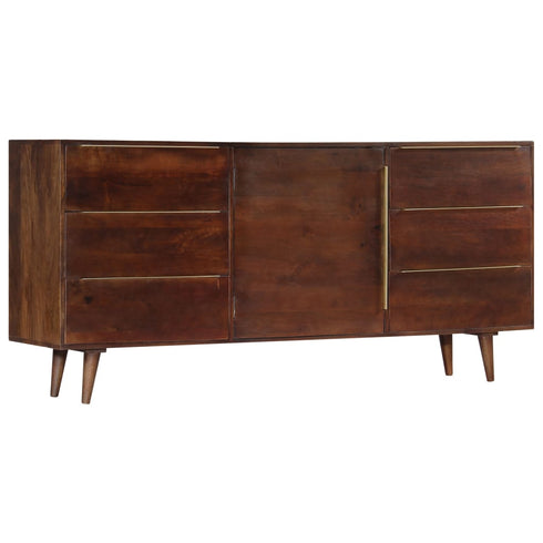Robinson - Sideboard with 6 Drawers 1750 x 400 x 820 mm Solid Mango Wood